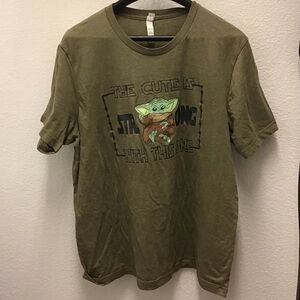 Bella Canvas Olive Graphic Tee